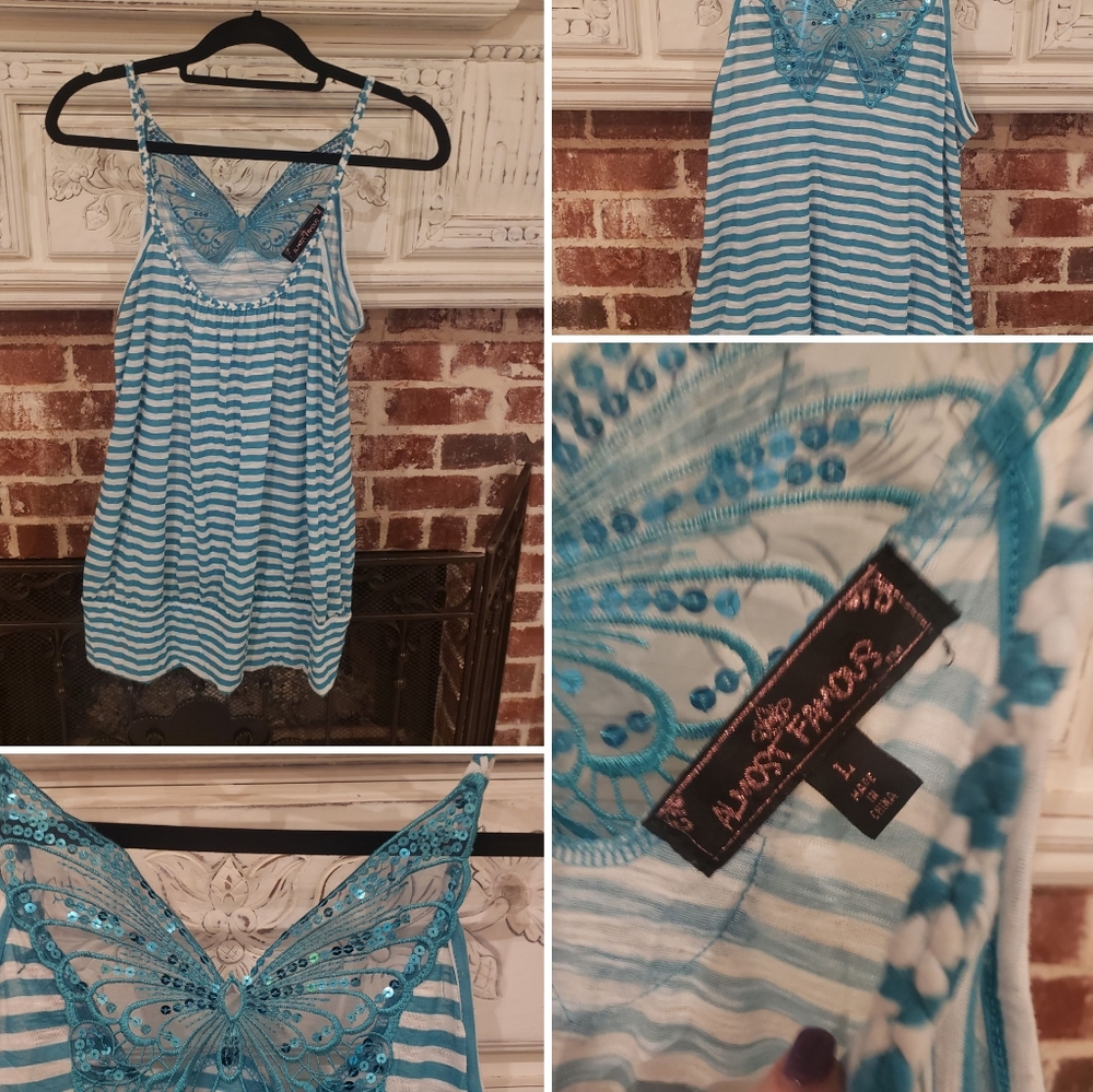 Almost Famous top, size L